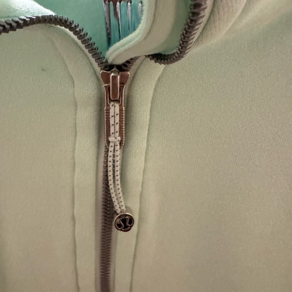 lululemon Mint Green Scuba sweatshirt - Picture 2 of 3